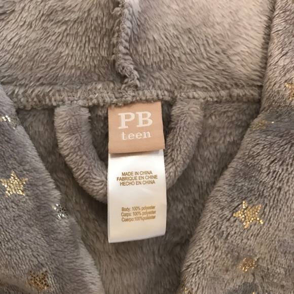 PB Teen slippers and robe set - Picture 2 of 6